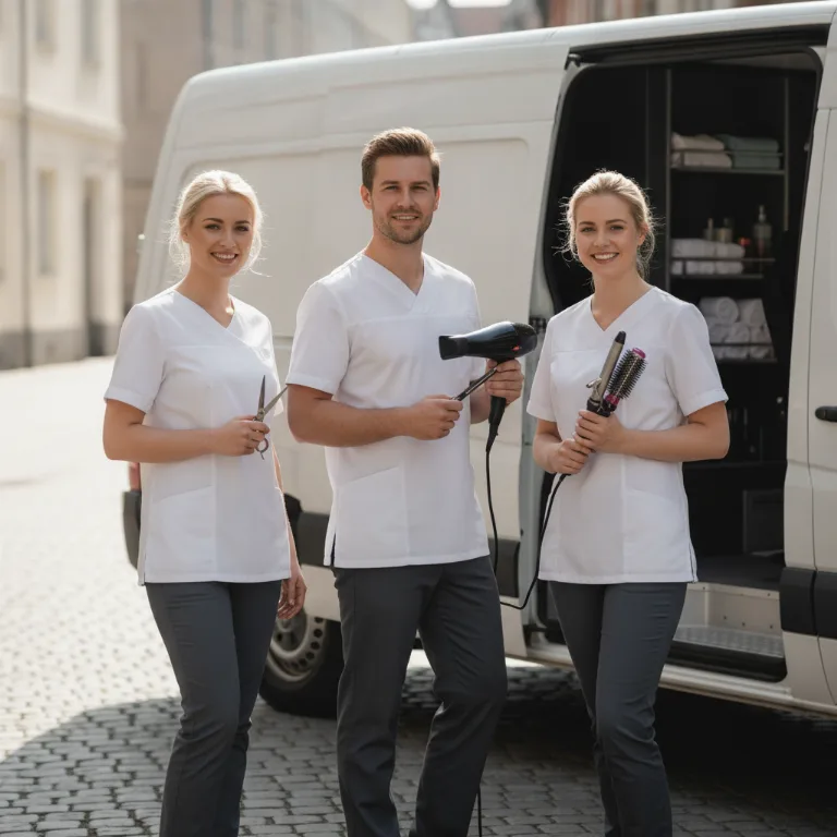 Luxus Friseur Team in Floridsdorf